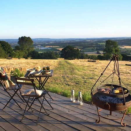 Tilbury Shepherd Huts With Hot Tubs Plus Holiday Cottages West Bagborough Eksteriør bilde