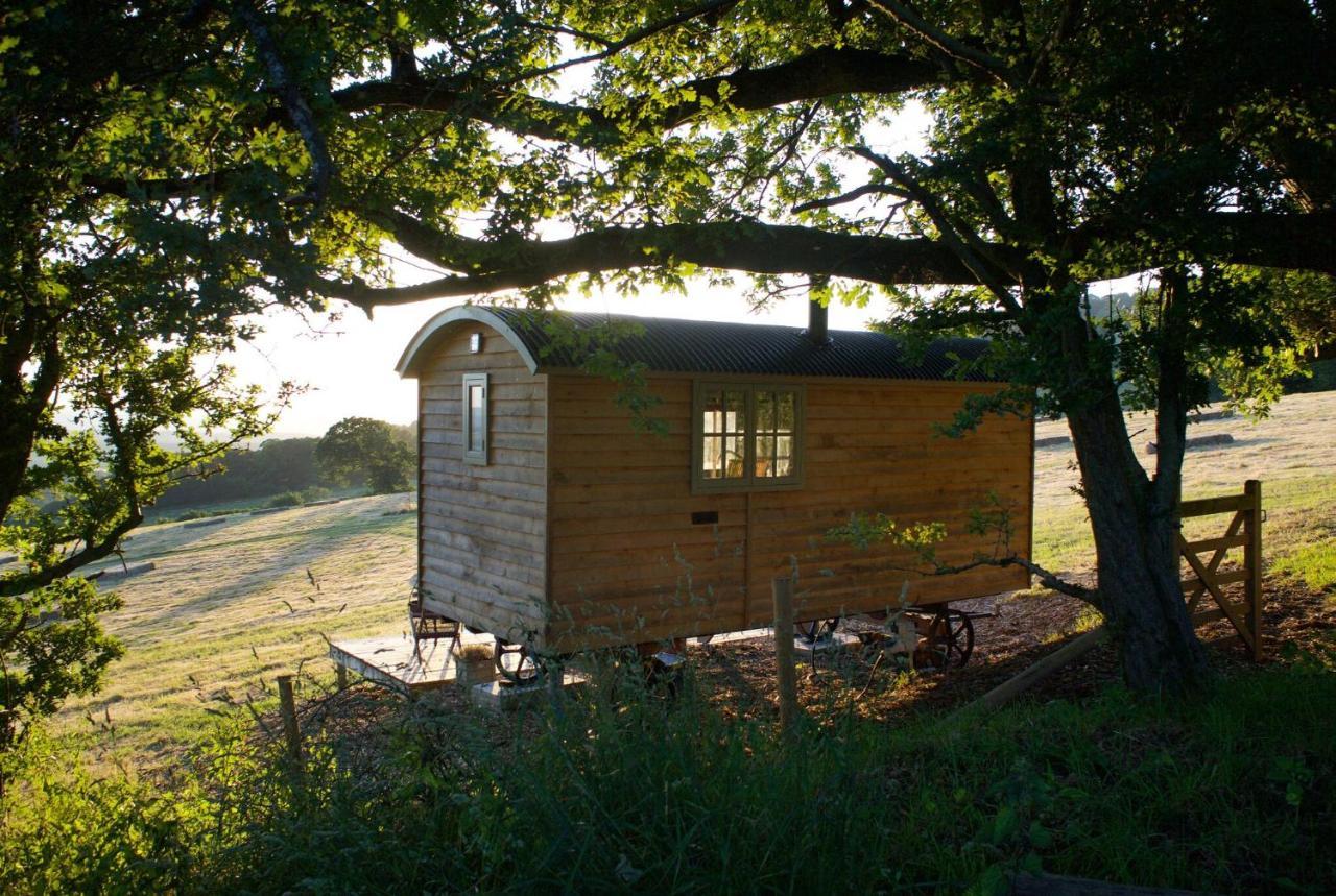 Tilbury Shepherd Huts With Hot Tubs Plus Holiday Cottages West Bagborough Eksteriør bilde