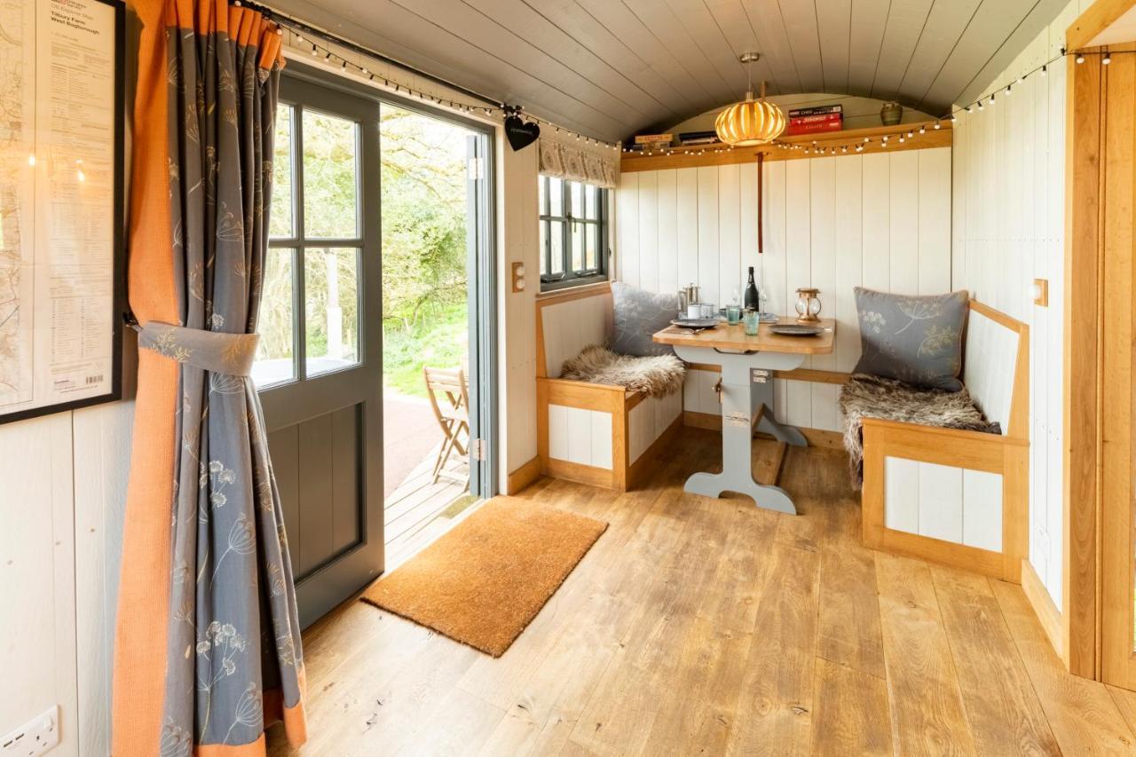 Tilbury Shepherd Huts With Hot Tubs Plus Holiday Cottages West Bagborough Eksteriør bilde