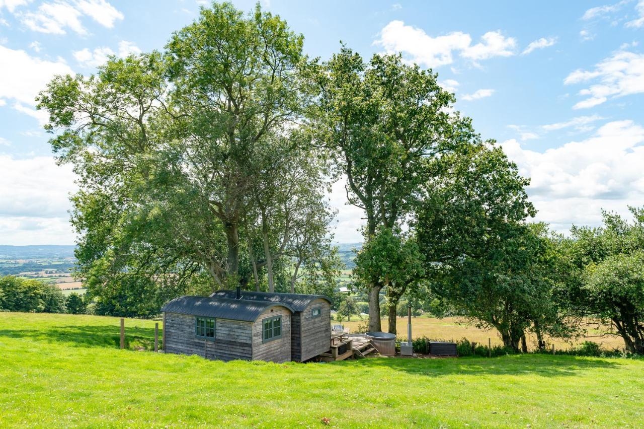 Tilbury Shepherd Huts With Hot Tubs Plus Holiday Cottages West Bagborough Eksteriør bilde